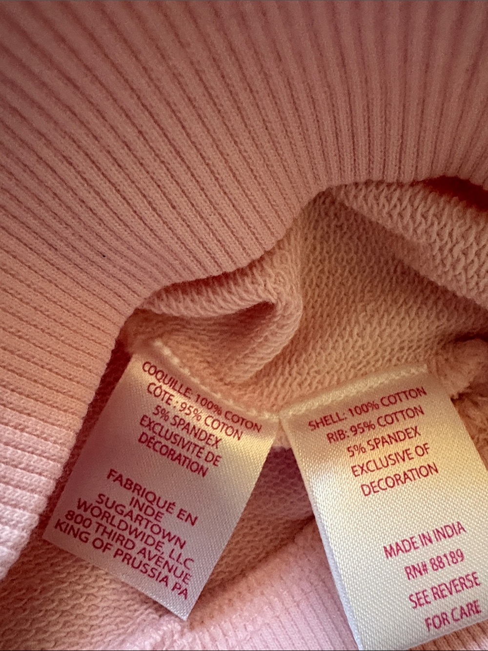 Lilly Pulitzer Pink Embroidered Lion Crewneck Sweatshirt - Picture 6 of 6